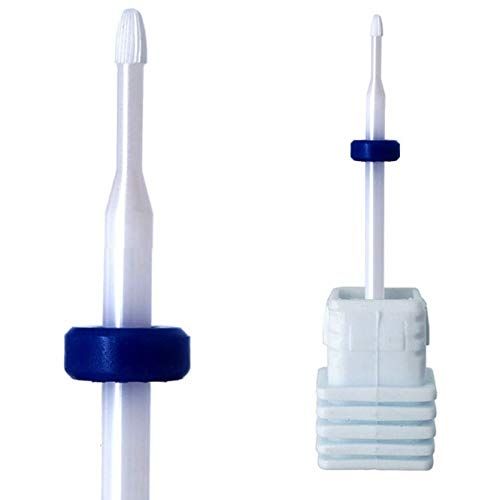 Halo - Professional Nail Drill Bit - Ceramic Cuticle Clean Bit (Medium) (N503)