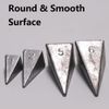 Fishing Weight Sinker, 5 Pieces Pyramid Weights Set, Tackle Accessory (1oz /27.3g)