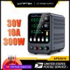 DC 0-30V 10A Adjustable Lab Power Supply Variable Bench Switch Internal Memories