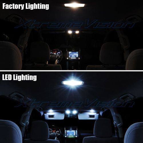 XtremeVision Interior LED for Cadillac DTS 2006-2011 (12 Pieces) Cool White Interior LED Kit + Installation Tool