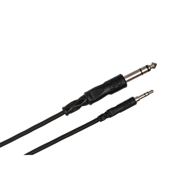 Hosa Stereo Interconnect 3.5MM to 1/4In TRS 10FT