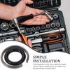 TEHAUX 10 Set Impact Wrench Retainer Rings with O-Ring