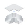 Sanwa Supply CA-KK40L Wiring Duct (Flat L Type, White)