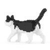 JEKCA Black and White Cat Mini 01S | Plastic Building Blocks | Age 14+
