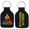 FindingKing U.S. Army 2nd Armored Division Keychain