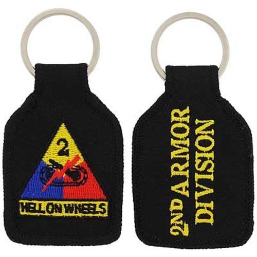 FindingKing U.S. Army 2nd Armored Division Keychain