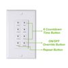 BN-LINK Countdown Digital In-wall Timer Switch w/Push Button 5-10-20-30-45-60min