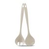 Zeal G205C Salad Servers, Cream