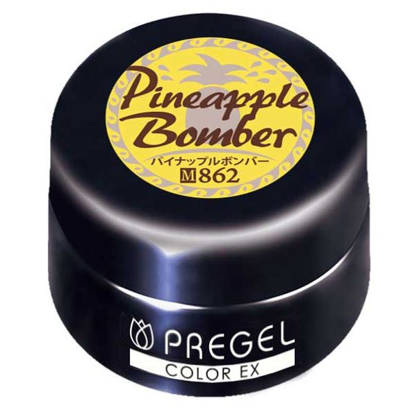 PRE GEL Color EX Pineapple Bomber 862 3g UV/LED Compatible