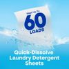 Fragrance-Free Laundry Detergent Sheets - 60 Loads, 30 Ct