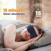Adjustable USB Heated 3D Eye Mask Pad Blackout For Blepharitis Dry Eye Relief