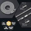 VEXXS Wheat Chain Necklace10