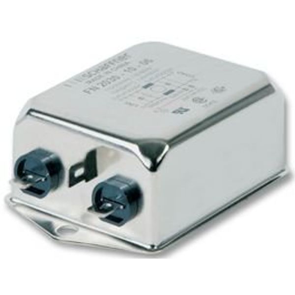 "Schaffner FN2030-16-06 FILTER, EMI, HIGH ATTENUATION, 250 VAC, 16 A"