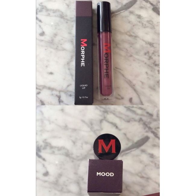 Morphe Liquid Lip LIPGLOSS "MOOD" Lipstick 53-HU226 New & Free Ship