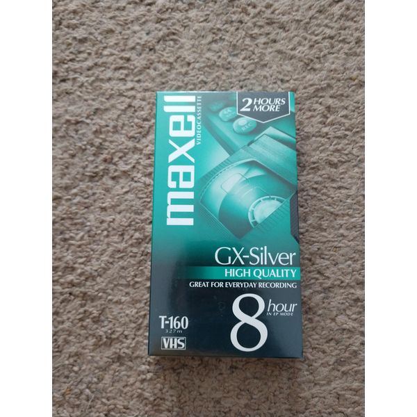 Maxell GX-Silver T-120 VHS (1-pack) by Maxell