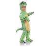 Children's Green T-Rex Printed Costume - Jumpsuit