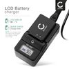 CELLONIC Chargar Compatible for NP-60 Power Supply Adapter with Smart Charging Cable