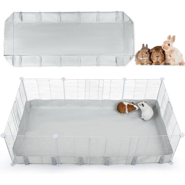 Guinea Pig Cage Liner, Waterproof C&C Cage for Guinea Pigs, Guinea Pig Bedding w