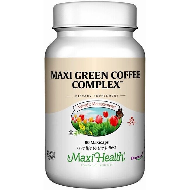 Maxi Health GREEN COFFEE COMPLEX Diet Support 90 capsules