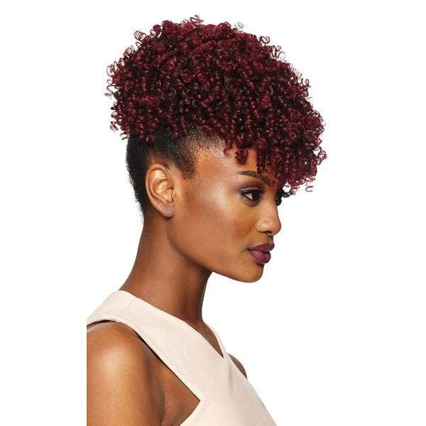 Outre Synthetic Hair Timeless Pineapple Ponytail - HOTTIE (1B Off Black)