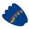 Superman Rainbow Shield Logo Double-Sided Oval Nail File Emery Board Set 4 Pack
