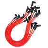 Red Ignition Spark Plug Wires Set For Chevy GMC Replacement 396-427-454-502