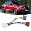 Car Radio Wiring Harness Stereo Adapter ISO Cable Plug Replacement for Juke