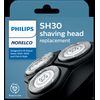Philips Norelco Genuine SH30/52 Shaving Heads Compatible with Norelco Shaver Series 1000, 2000, 3000 and 5000X and Rounded