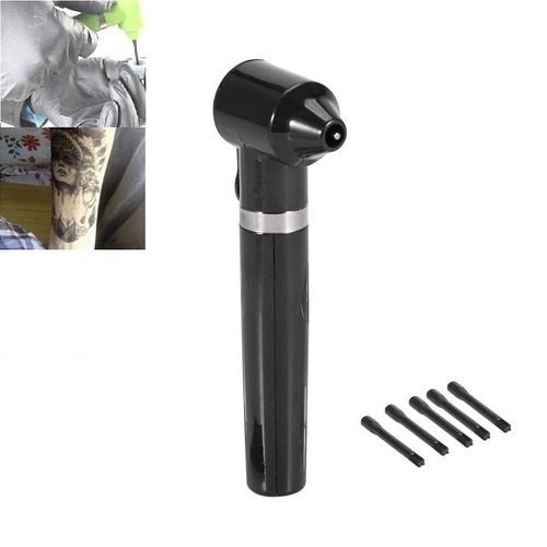 Tattoo Ink Mixer, Electric Tattoo Pigment Mixer Machine, Mixer Color Blender Tattoo Accessory with 5 Mixing Sticks, Ink Colour Blender, Electric Agitator Machine for Microblading Supply Tool (Black)