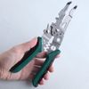 GOLD DEER 10-IN-1 Multi-functional Wire Stripper with Wire Stripper Function with Crimping Function Can Be Cutted Wire Cutter Stripper Cable Stripper Wire Crimping Tool Wire Stripper Tool Electric