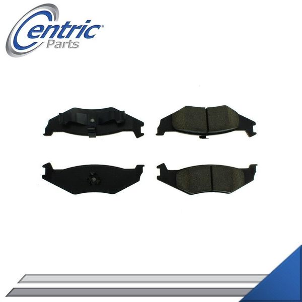 BRAKE PADS CENTRIC REAR SET LEFT & RIGHT For 1987-1990 CHRYSLER PHANTOM