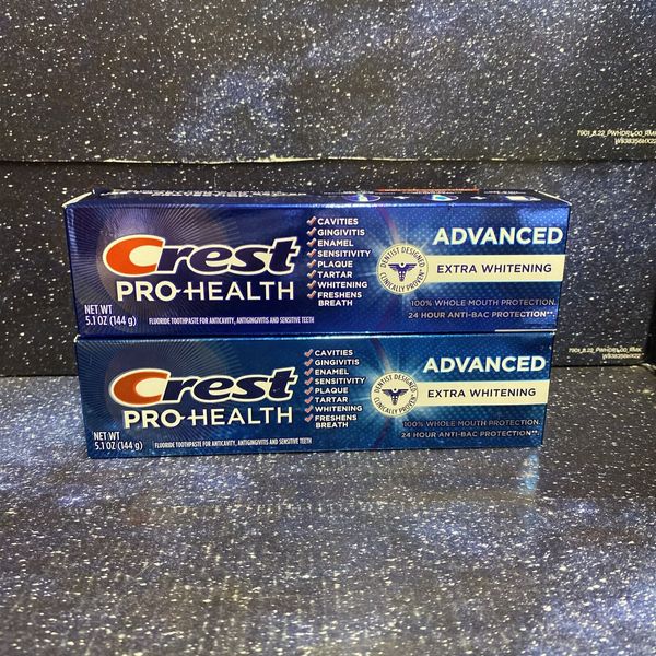 2X Crest Pro-Health Advanced Extra Whitening Toothpaste - 5.1 oz - Free Shipping