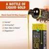 Black Seed Oil Cold Pressed Best For Immunity & Digestion System 8-oz