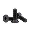 BOZONLI Hex Bolts High Tensile Socket Cap Countersunk Screws Flat Head Socket Bolt Black, M6×30mm,10 pcs