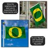 Oregon Green 3x5 Banner Flag