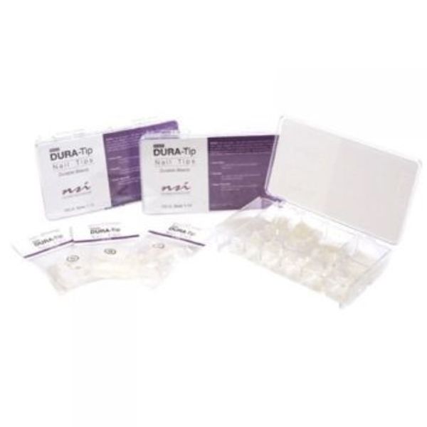 NSI Dura Natural Tips - Size 7 (50 Tips Pack)