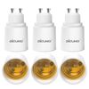 DiCUNO GU10 to E26 Base Conversion Adapter Conversion Socket Maximum Work Rate 200W Pack of 6