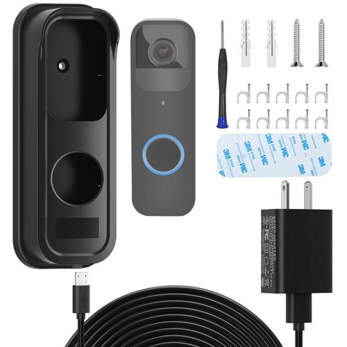 DEHKATA Doorbell Adapter for Blink Doorbell Camera, Doorbell Transformer Shell with 18ft/5.5m Waterproof Cable Continuously Supply Your Video Doorbell 2021 2023 Version