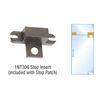 DORMA PT3034BS KABA Brushed Stainless Wall Mounted Transom Patch Fitting