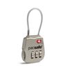 Pacsafe Prosafe 800 Combination Cable Padlock Canvas & Beach Tote Bag, 8 cm, Silver