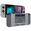 eXtremeRate Dpad Version Custom Full Set Shell for Nintendo Switch, Replacement Console Back Plate, NS Joycon Handheld Controller Housing & Buttons for Nintendo Switch - SFC SNES Classic EU