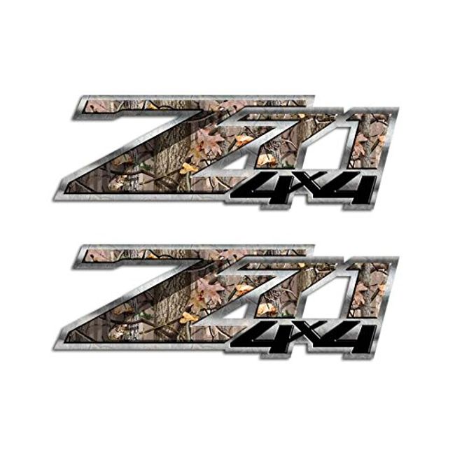 Decals Camo Silverado 4x4 Set Z71 Hunting Timber Graphic