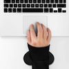 1 Piece Ergonomic Wrist Rest with Memory Foam - Black Pad Set