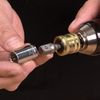 Trend Snappy Square Drive Bit, 9.5mm x 50mm, Quick Release System Compatible, SNAP/SDA/2
