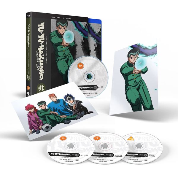 Yu Yu Hakusho Season 1 (Episodes 1-28) + Digital Copy [Blu-ray]