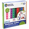 Learning Resources LSP4299-UK Maths Fluency Set-MathLink Cubes