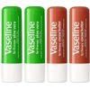 Vaseline Lip Therapy Stick | Petroleum Jelly Vaseline Lip Balm | 4.8g each (2 Aloe - 2 Cocoa)