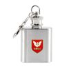 Scarlets Rugby 1oz Keyring Hip Flask