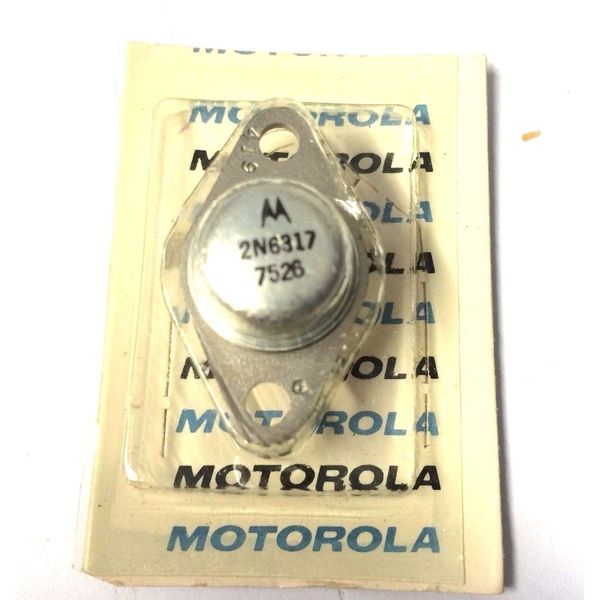 2N6317 Complementary Silicon Medium-Power PNP + NPN 90W By Motorola
