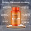Mt. Angel Vitamins - Melatonin, 3MG Time Released (60 Vegetarian Capsules)